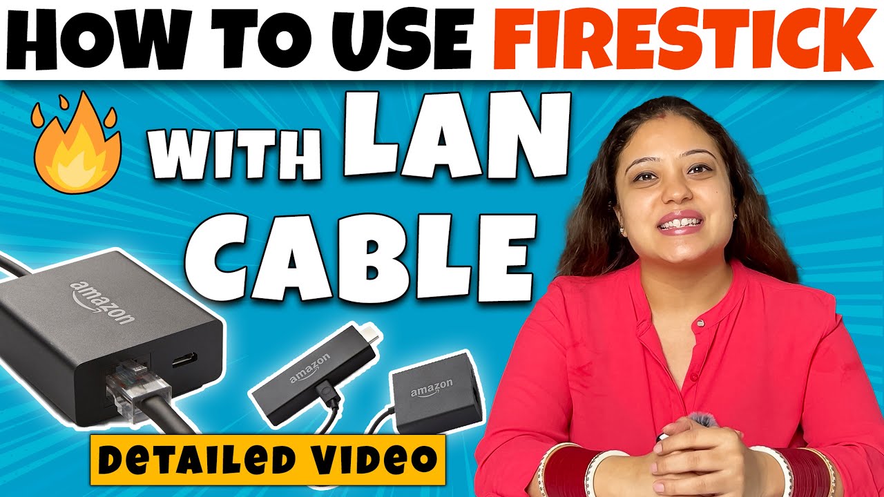 Adaptador Lan Ethernet Para Fire Tv Stick 2nd 3rd Stream Box