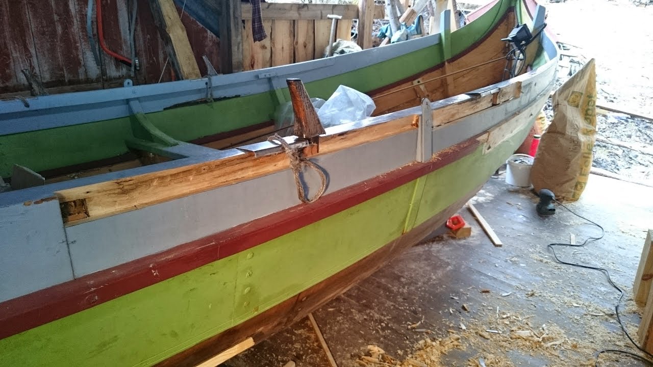 Restoring a Nordland boat. Slideshow