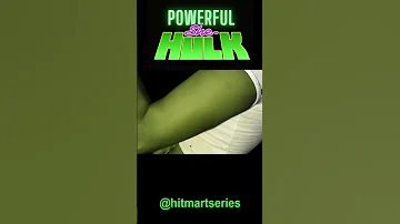 Amazing SHE HULK Transformation 