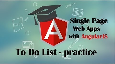To Do list на AngularJS-2015 / To Do list with AngularJS-part4 (eng)