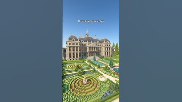 Minecraft chateau ￼mega mansion #minecraft #minecraftbuilding