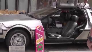 DeLorean of Back to the Futureバックトゥザフューチャーのデロリアン