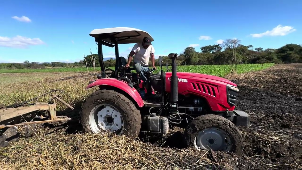 Segunda harada de Tierra a orillas de rio lempa, chalatenango El Salvador 🇸🇻🚜