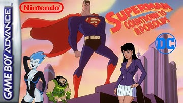 Superman Countdown to Apokolips Gameboy Advance 2023 Gameplay Special