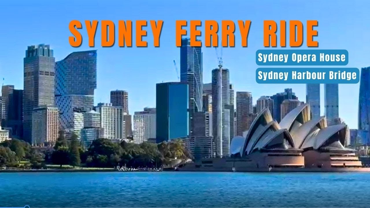 Complete SYDNEY HARBOUR FERRY TOUR 🇦🇺