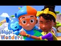 The Earth Day Song! ♻️🌍| Blippi Wonders | Science Cartoons For Kids| Moonbug Kids - Our Green Earth