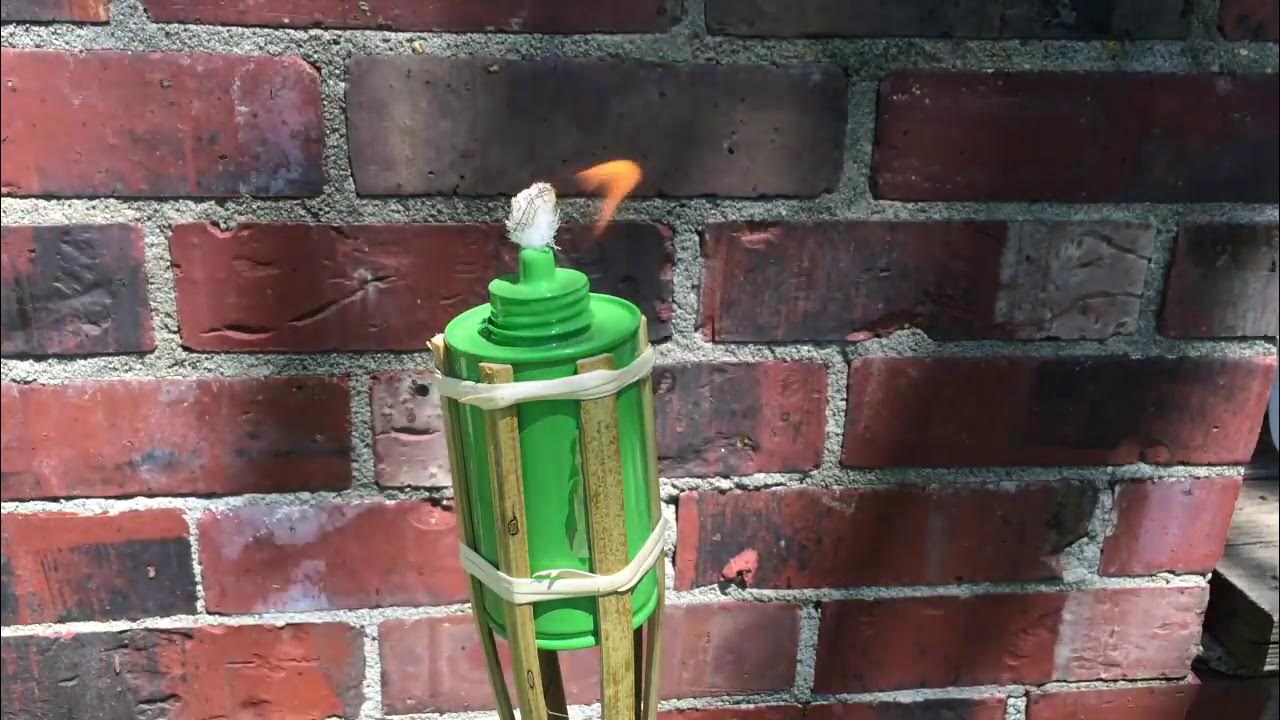 Cheap Ways to Keep the Tiki Torch Burning YouTube
