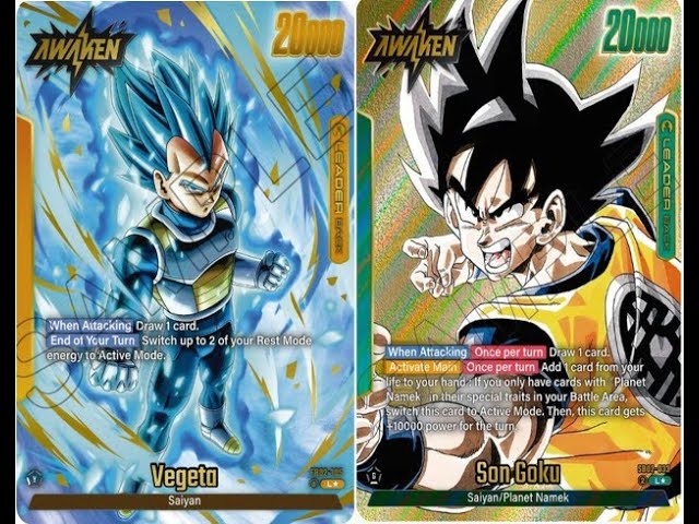 Dragon Ball Super Card Game Fusion World: Broly vs Goku - YouTube
