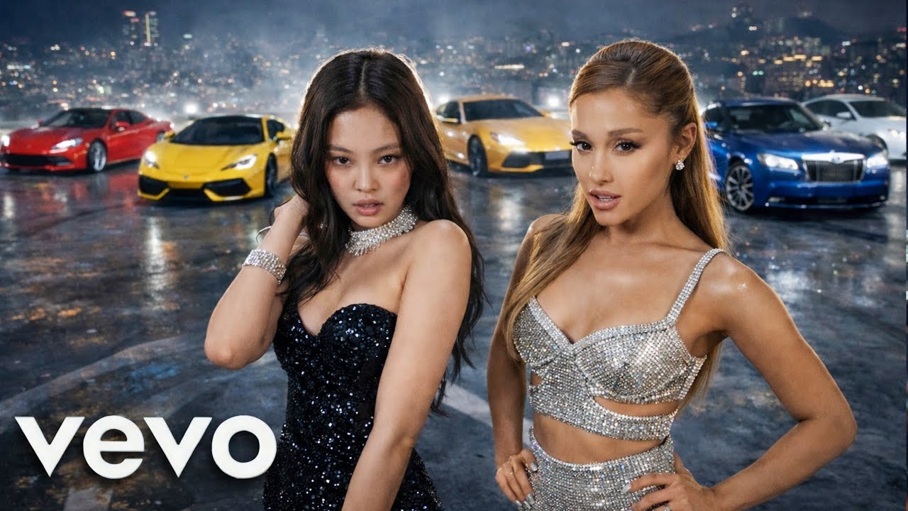 Jennie, Ariana Grande   Last Night Forever ft  Doja Cat, K Pop  | (Official Lyrics Video) 2026