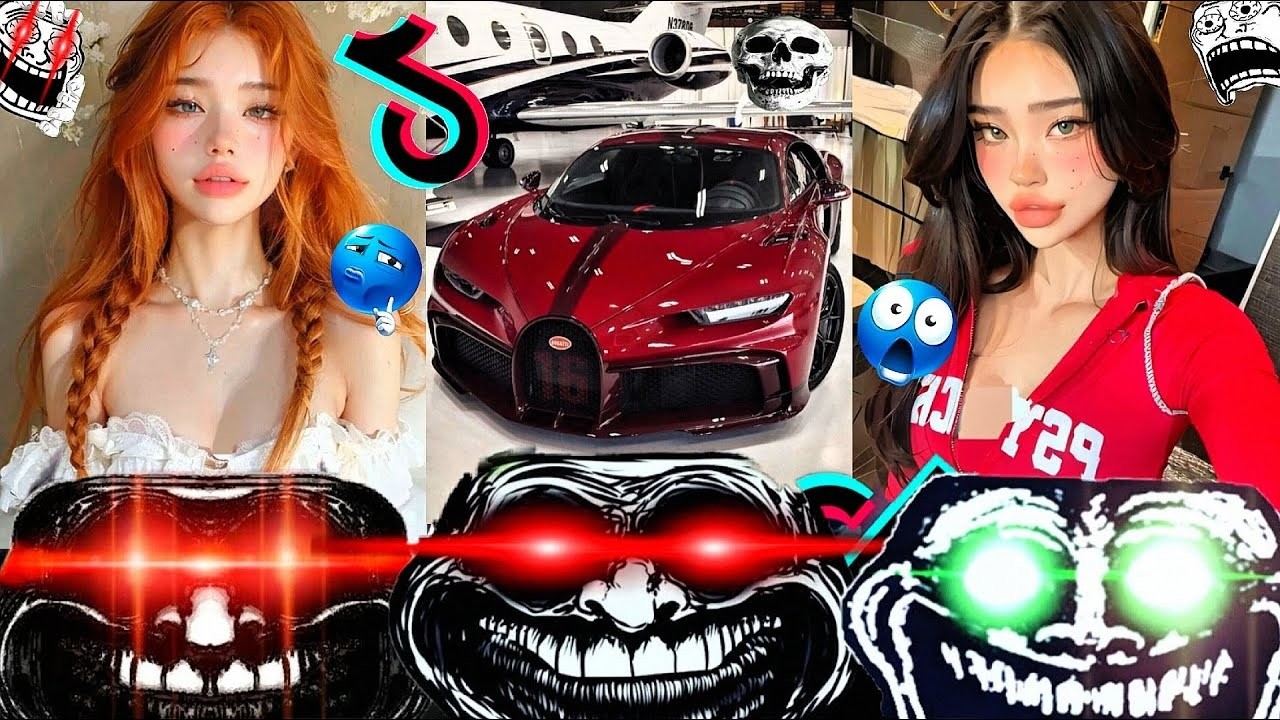 🥶 COLDEST MOMENTS TROLLFACE TIKTOKS 🔥🥵 PHONK TROLL EDITS #usa #55