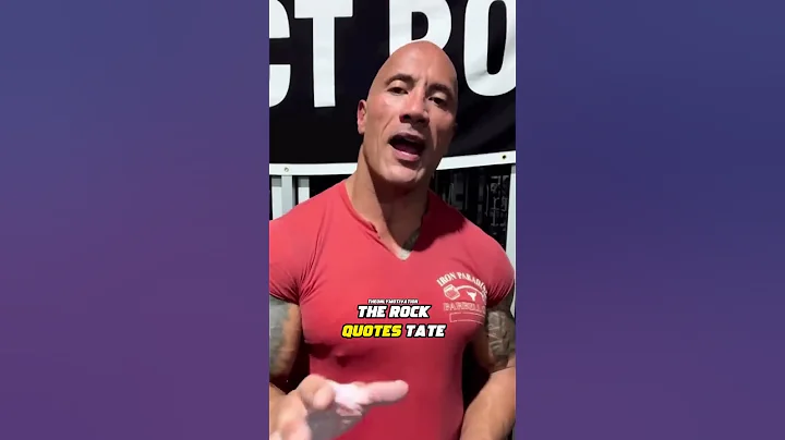 The Rock DIRECTLY quotes Andrew Tate👀😱 - DayDayNews