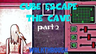 Cube escape the cave part 2 walkthroughراهنمای مرحله به مرحله فرار مکعب غار قسمت دوم