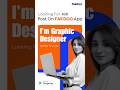 नौकरी चाहिए? Fakdoo से Job Profile पोस्ट करो! #shorts