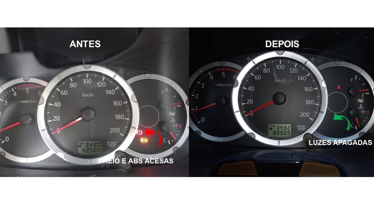 Luz de freio e ABS acesa, L200 triton, resolvi o problema em casa