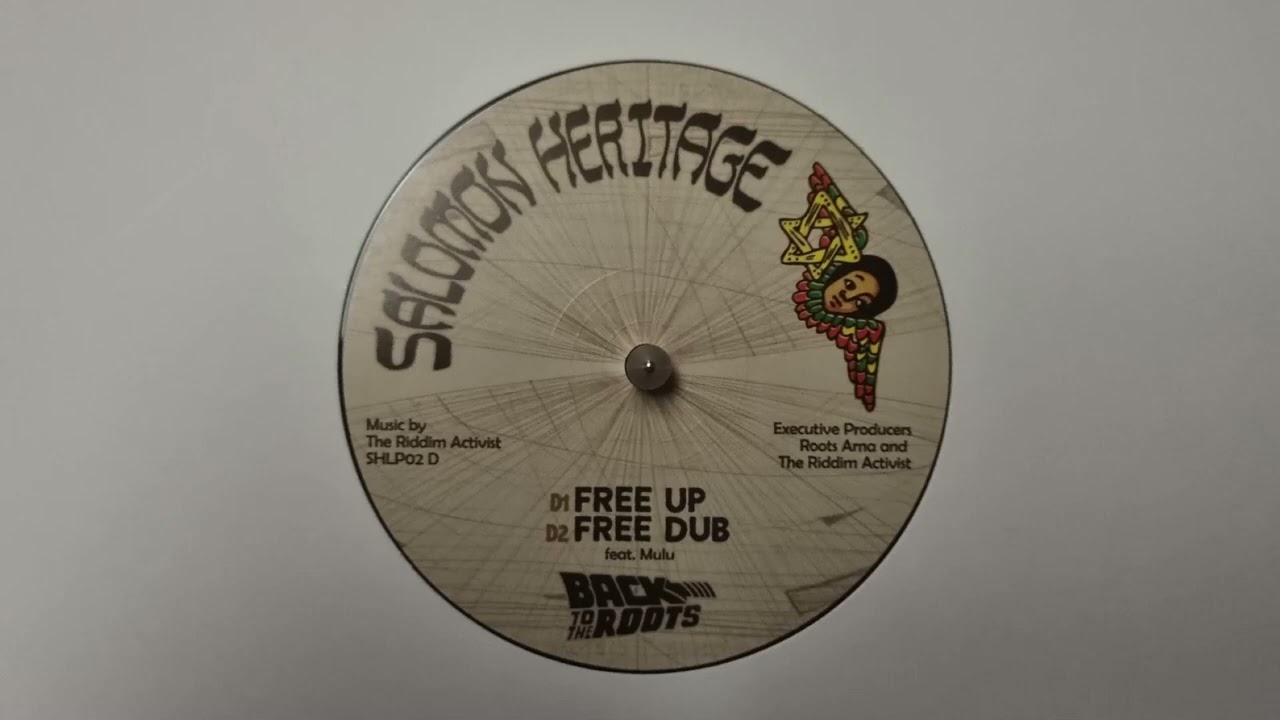 Free Dub - The Riddim Activist – Back To The Roots - Salomon Heritage – SHLP02