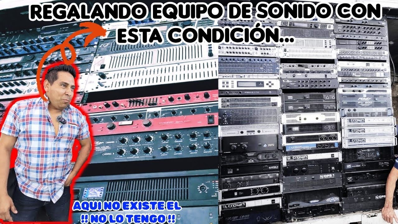 CUALQUIER APARATO de SONIDO lo PUEDES CONSEGUI AQUI😱NO EXISTE en NO TENGO👌