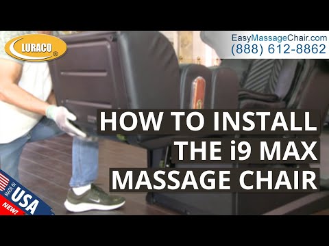 Video thumbnail: How to install the Luraco i9 Max Plus massage chair