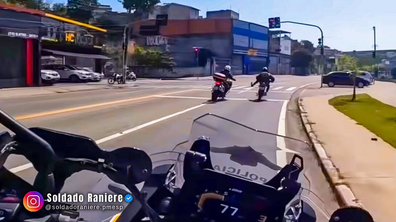 🚨 CHUTOU O PM NA FUGA COM CG 125 | FOI DERRUBADO E PRESO NA HORA! 😱