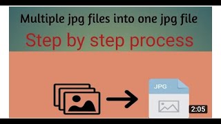 How to Multiple jpg file into one jpg file (Bina koi Software ke ) | fk tech world screenshot 1