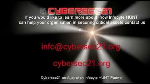 Infocyte HUNT - Cyber Threat Intelligence Overview