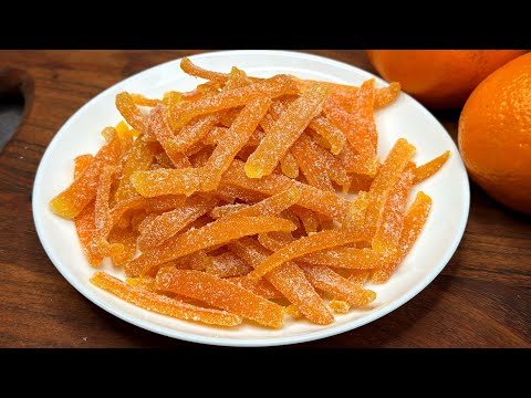 The Secret to Perfect Homemade Candied Orange Peels Recipe  Ideal for Christmas