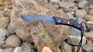 Messertest: Das Dragon Creek Outdoormesser von Amazon #kukri #outdoormesser #knives