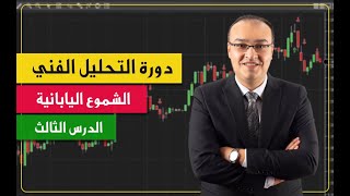 دورة تعليم التداول | الشموع اليابانية | الدرس الثالث