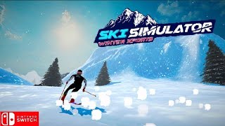 Ski Simulator Winter Sport Nintendo switch gameplay