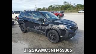 2022 SUBARU FORESTER WILDERNESS | VIN JF2SKAMC3NH459305