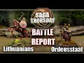 Age of crusades battle report with zach starting the fimbulwinter campaign  saga thorsday 232