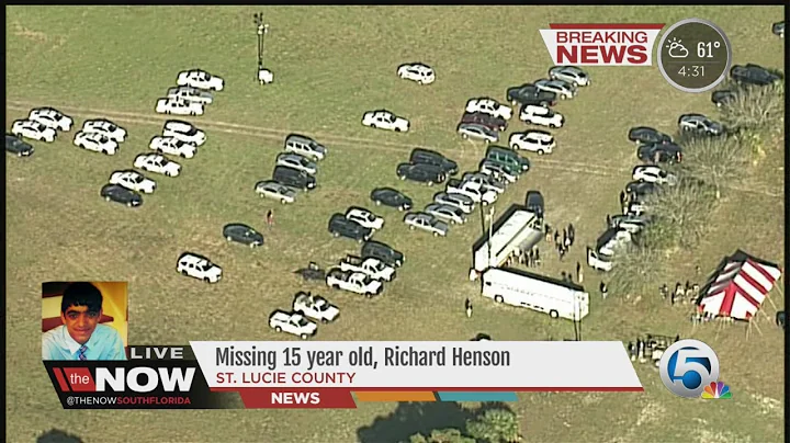 Missing 15-year-old, Richard Henson