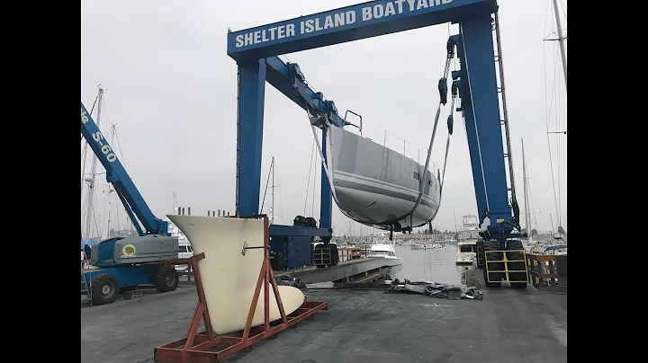 7 ton Keel Installation on 2019 Jeanneau 64 By: Ian Van Tuyl