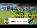 Cecafa u20 2022  group b  ethiopia vs tanzania  highlights