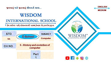 STD-5 COMPUTER CH-5 PART-1 (ENG MED)