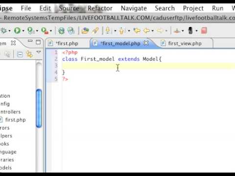 Hello World in Codeigniter and Jquery - YouTube