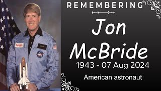 Celebrity Jon McBride : West Virginia’s first Astronaut, early NASA space shuttle pilot, dies at 80 Profile