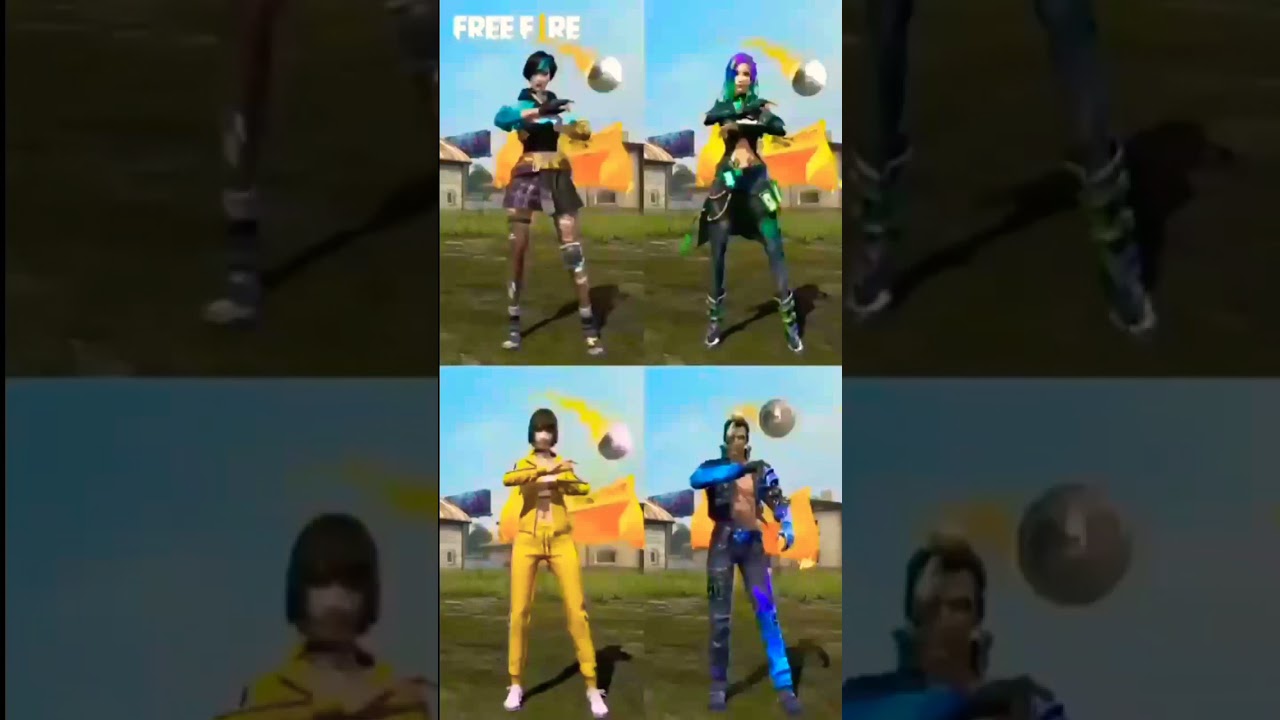 New  dribble kind emote in free fire