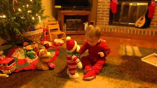 Christmas Sock Monkey