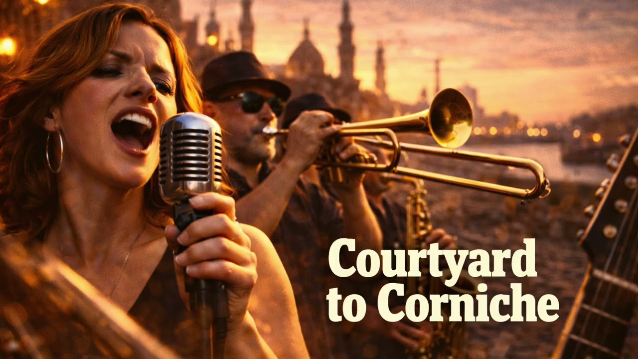 【コーニッシュ　スカロック】Courtyard to Corniche