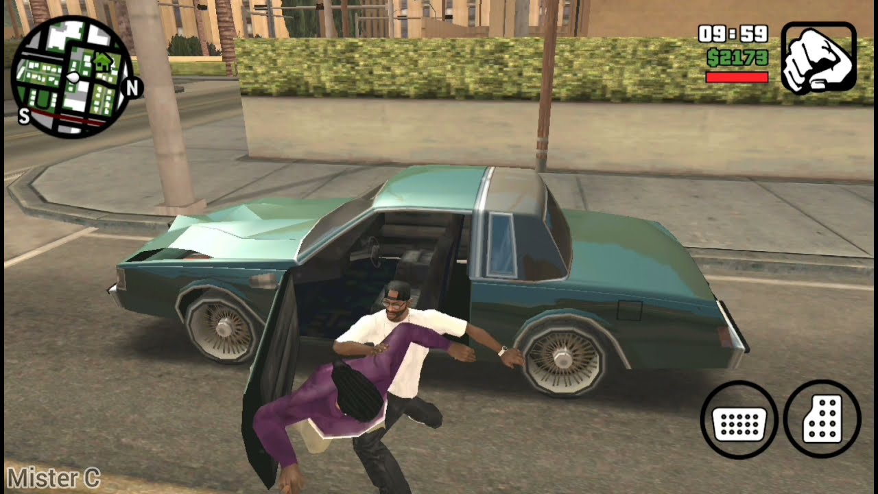 GTA San Andreas - CJ Stealing Car Quotes | Compilation