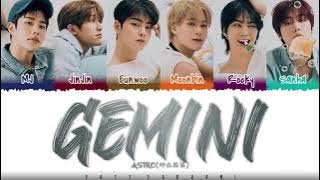 ASTRO (아스트로) – 'GEMINI' (별비) Lyrics [Color Coded_Han_Rom_Eng]