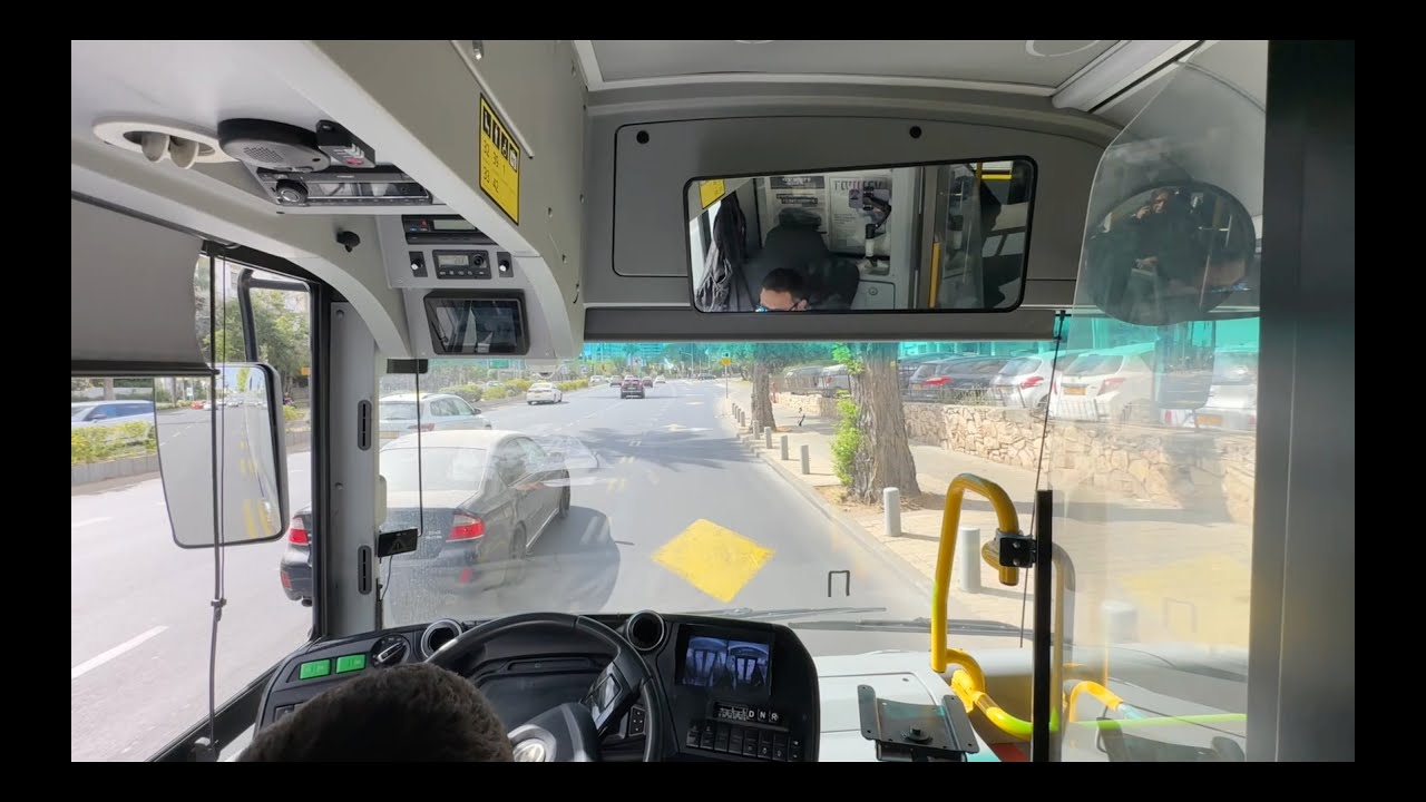 POV Tel Aviv Bus Driving | Route 3 | Beit Almin – Tayasim