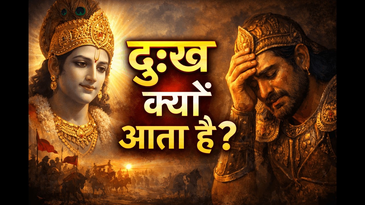 गीता सार 2 | दुःख क्यों आता है? | श्रीकृष्ण ने बताया मन का सबसे बड़ा रहस्य