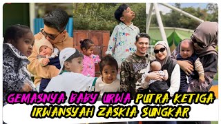 GEMASNYA BABY URWAH PUTRA IRWANSYAH DAN ZASKIA SUNGKAR LIBURAN DI VILLA #zaskiasungkar #irwansyah