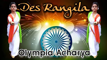 || Des Rangila|| Dance by Olympia Acharya|| Partly song Faana|| Nrityapat's student||