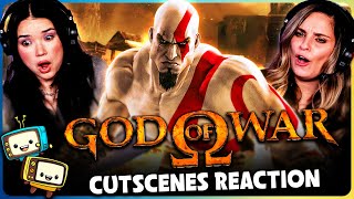 GOD OF WAR (2005) CUTSCENES REACTION! | Gamers Little Playground