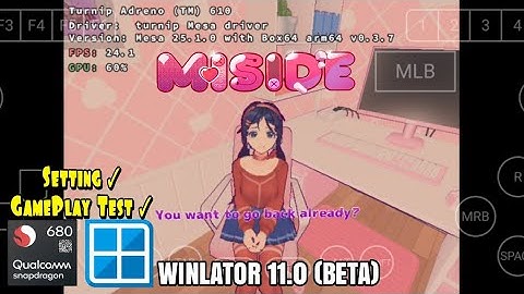 MISIDE™ | WINLATOR 11.0 (BETA) | SNAPDRAGON™ 680 RAM 4GB