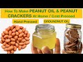 Peanut Oil - Cold Pressed  / Groundnut Oil / No Machine