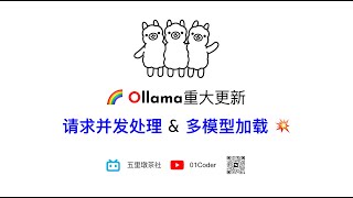 🌈 Ollama发布重大更新 | 支持多请求并发，多模型加载啦！💥 | ChatOllama并发多模型聊天来啦！