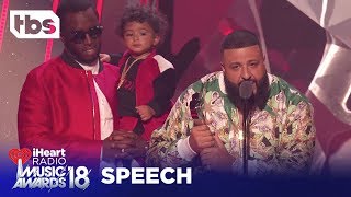 DJ Khaled: 2018 iHeartRadio Music Awards | Acceptance Speech | TBS
